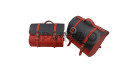 Royal Enfield Goan Classic 350 Leather Canvas Pannier Bags and Mounting      - SPAREZO